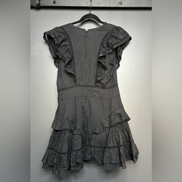 NEW Isabel Marant Etoile Audrey Dress Black 40 L - Picture 6 of 6